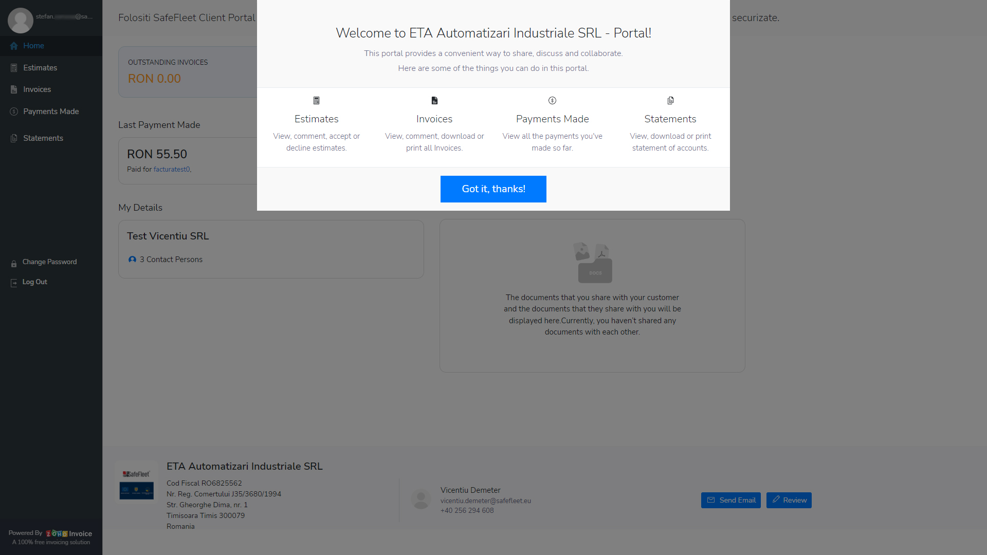Portal de factuare SafeFleet Telematics_03