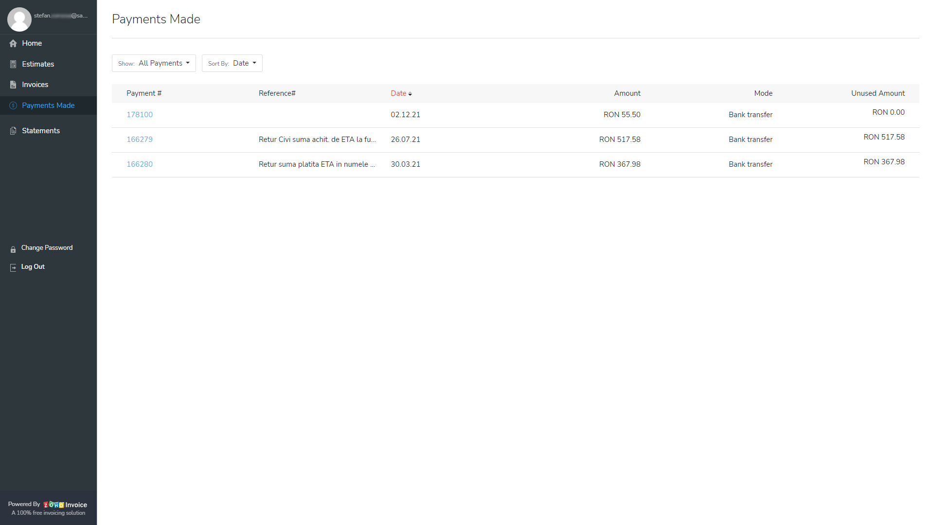 Portal de factuare SafeFleet Telematics_11